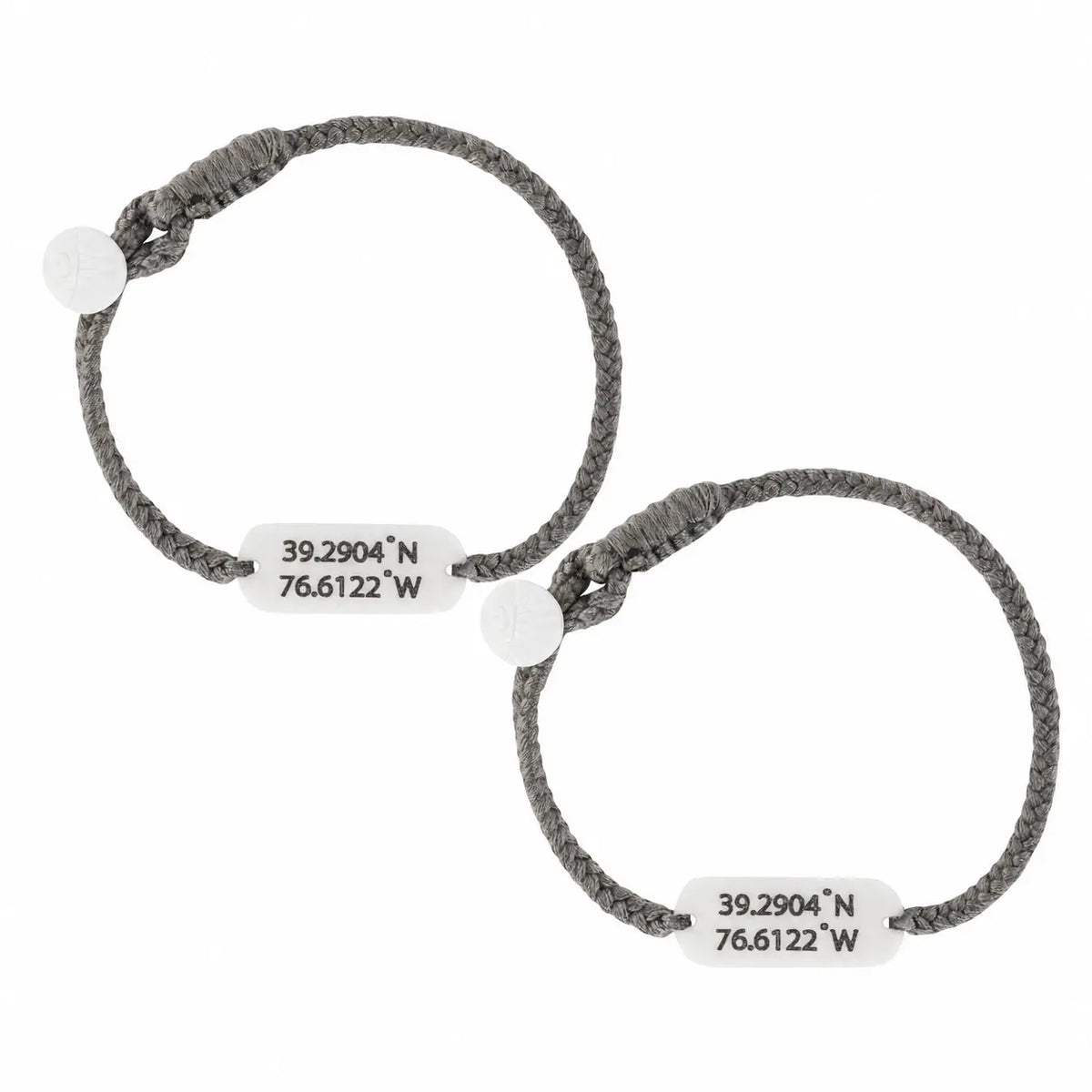 Wanderer Custom Coordinates Bracelet – Personalized Location Jewelry | Travel Sentimental Gift Handmade