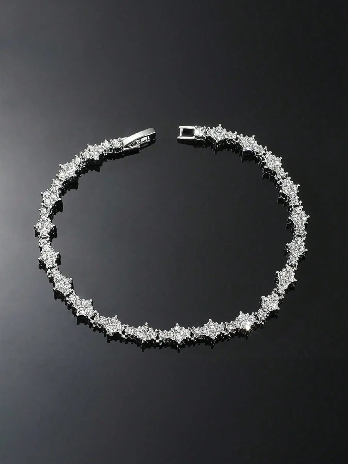 Hip-hop Style Tennis Bracelet, Alloy Chain Bracelet, Cz Bracelet, Accessories for Men and Women, Classic Sparkling Cubic Zirconia Commemorative Gift for Birthdays, Anniversaries, Exquisite Trendy Bracelet, Jewelry Bracelet, Bling Stylish Accessory