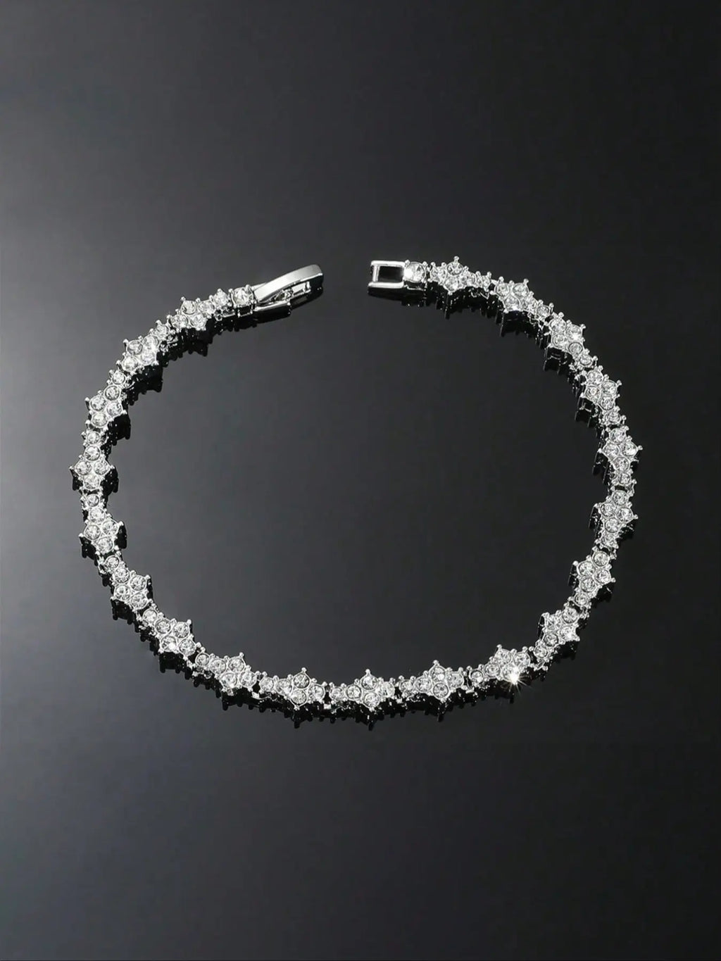Hip-hop Style Tennis Bracelet, Alloy Chain Bracelet, Cz Bracelet, Accessories for Men and Women, Classic Sparkling Cubic Zirconia Commemorative Gift for Birthdays, Anniversaries, Exquisite Trendy Bracelet, Jewelry Bracelet, Bling Stylish Accessory