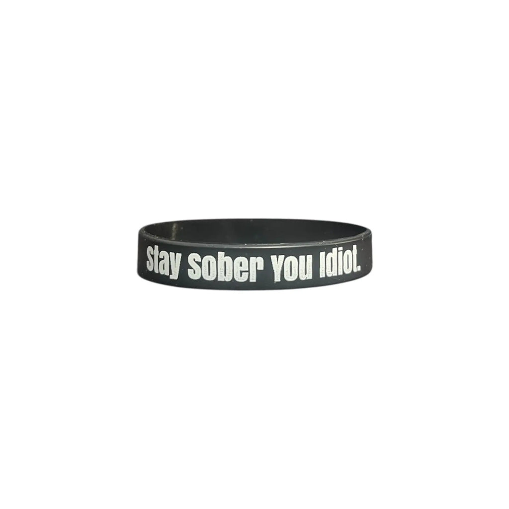 Stay Sober You Idiot. Wristbands Quick Dry Water-Resistant Breathable Comfortable Unisex
