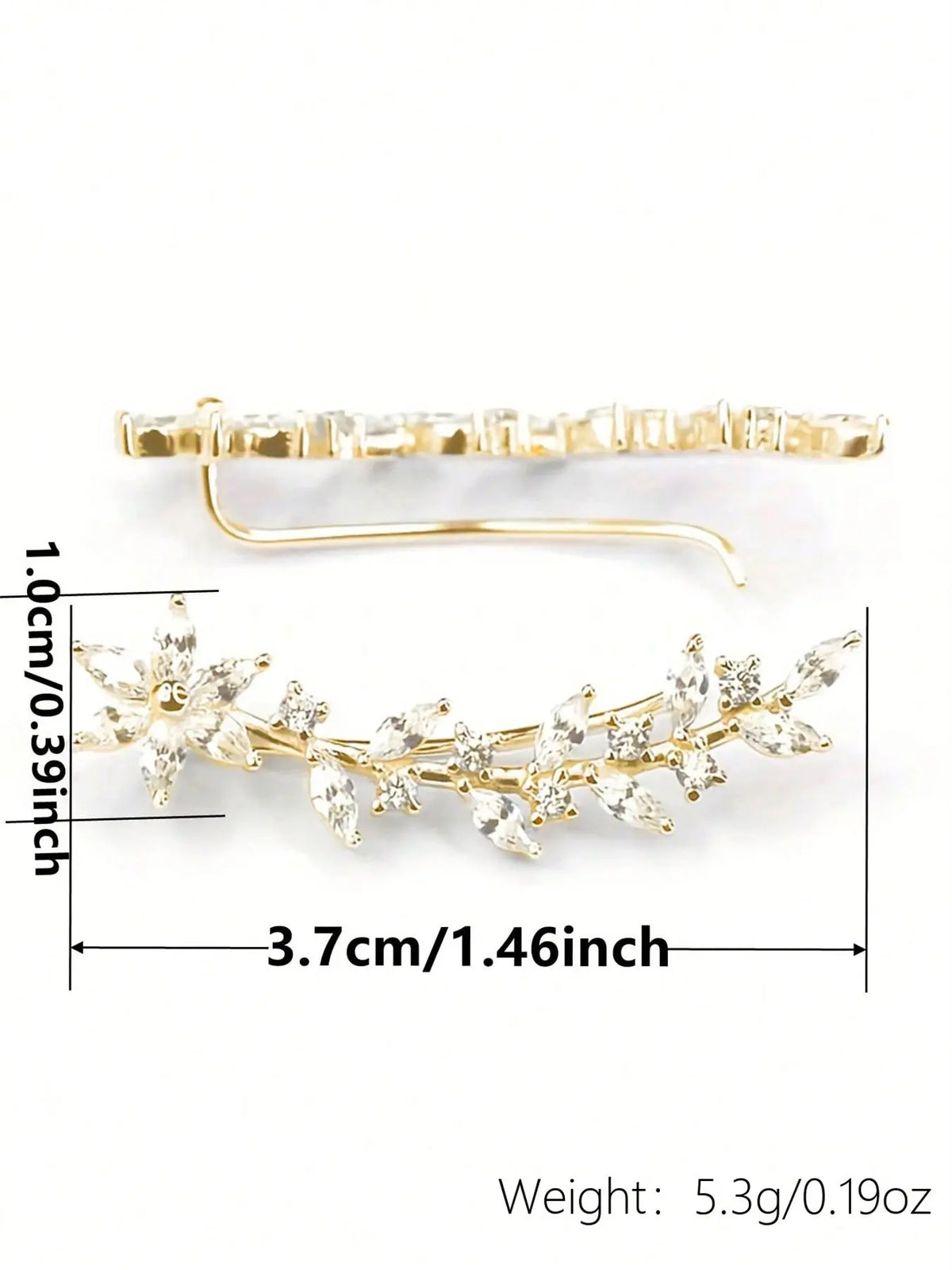 1 Pair Charm Cubic Zirconia Stud Earrings For Women Cute Earrings For Party Engagement Anniversary Jewelry Valentine's Day Gift Good Earrings
