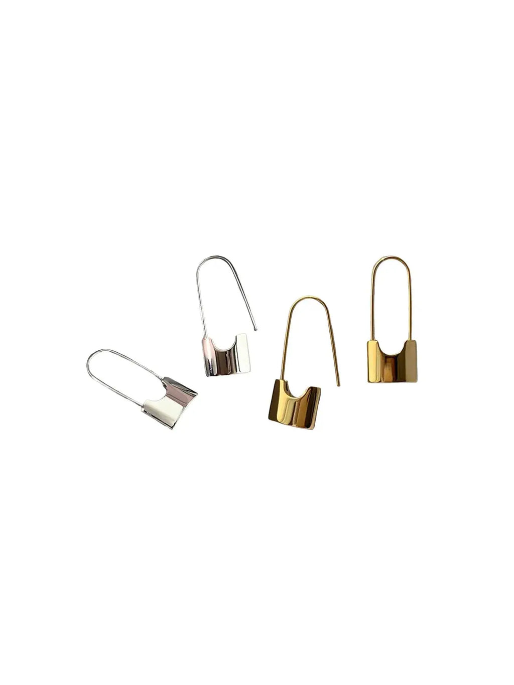 Elegant Simple Geometric Design Hoop Earrings, Ear Hoops, Fashion Jewelry for Party, Daily Clothing Decor, Trendy All-match & Exquisite Jewelry for Birthday Gift