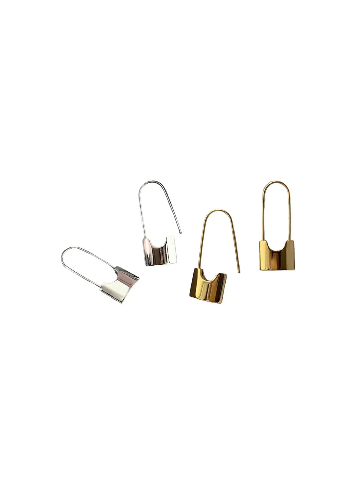 Elegant Simple Geometric Design Hoop Earrings, Ear Hoops, Fashion Jewelry for Party, Daily Clothing Decor, Trendy All-match & Exquisite Jewelry for Birthday Gift