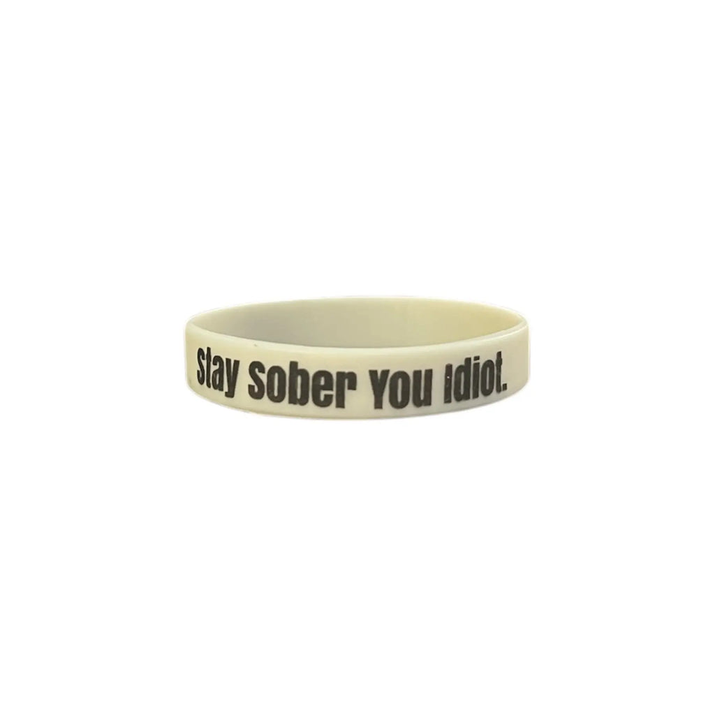 Stay Sober You Idiot. Wristbands Quick Dry Water-Resistant Breathable Comfortable Unisex
