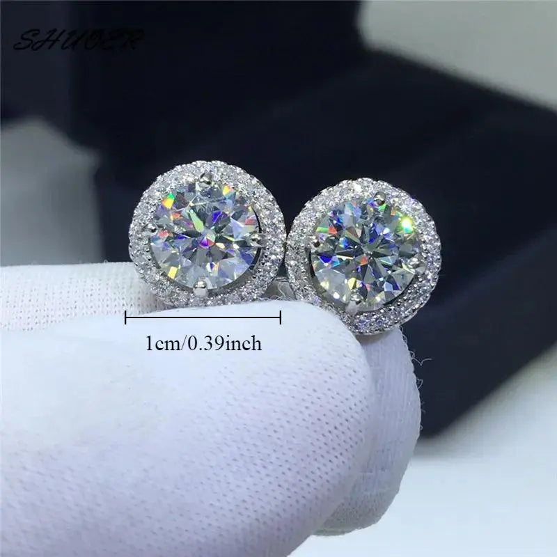 Minimalism Designed Birthstone Earrings Fashionable Classic Earringshook earrings Statement earrings clip Hoop earrings Valentine's Day Gift Girl Daily Casual Accessories Women's Men jewelry