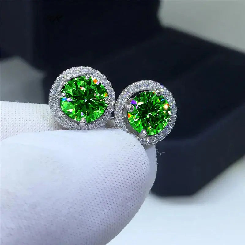 Minimalism Designed Birthstone Earrings Fashionable Classic Earringshook earrings Statement earrings clip Hoop earrings Valentine's Day Gift Girl Daily Casual Accessories Women's Men jewelry