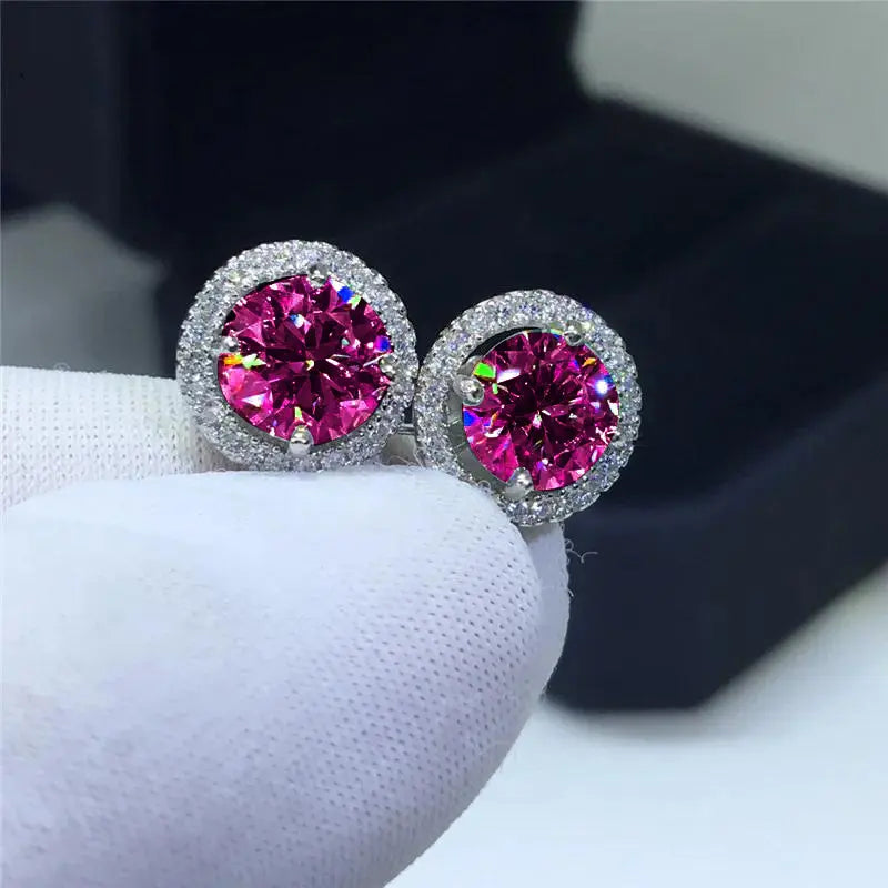 Minimalism Designed Birthstone Earrings Fashionable Classic Earringshook earrings Statement earrings clip Hoop earrings Valentine's Day Gift Girl Daily Casual Accessories Women's Men jewelry