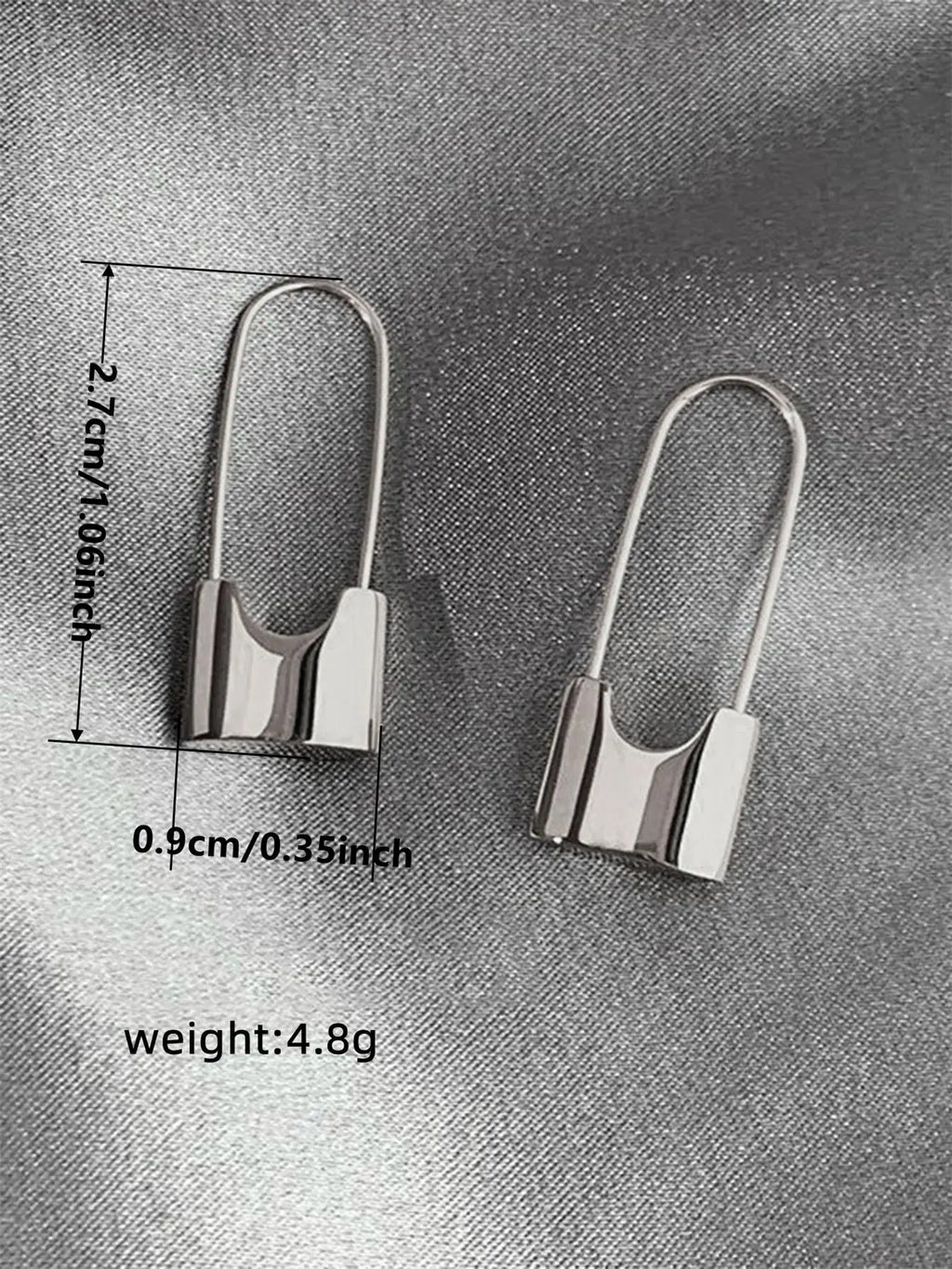 Elegant Simple Geometric Design Hoop Earrings, Ear Hoops, Fashion Jewelry for Party, Daily Clothing Decor, Trendy All-match & Exquisite Jewelry for Birthday Gift