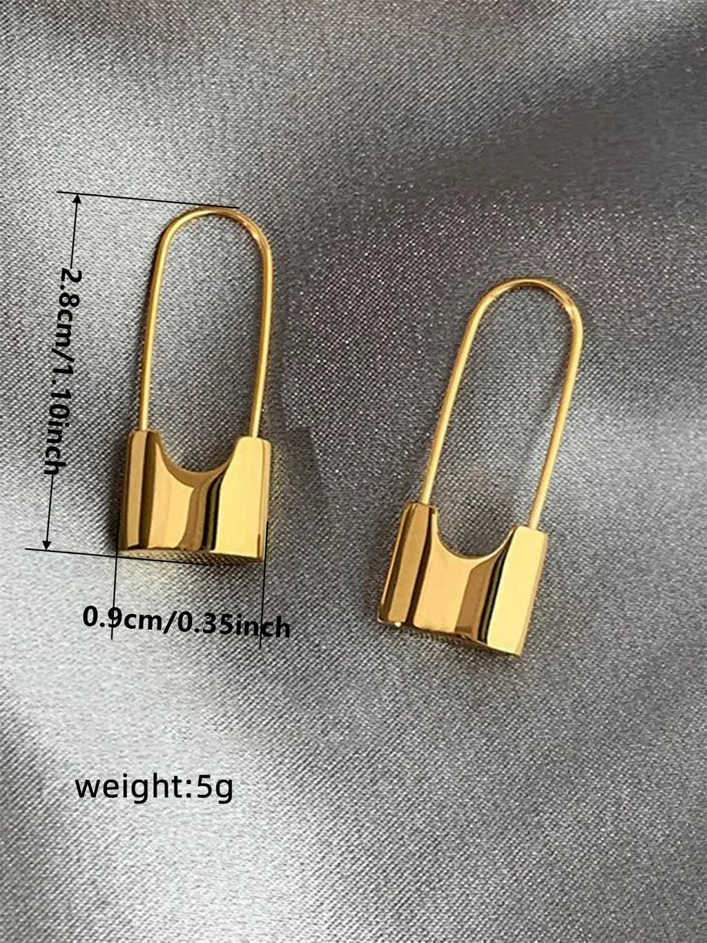 Elegant Simple Geometric Design Hoop Earrings, Ear Hoops, Fashion Jewelry for Party, Daily Clothing Decor, Trendy All-match & Exquisite Jewelry for Birthday Gift