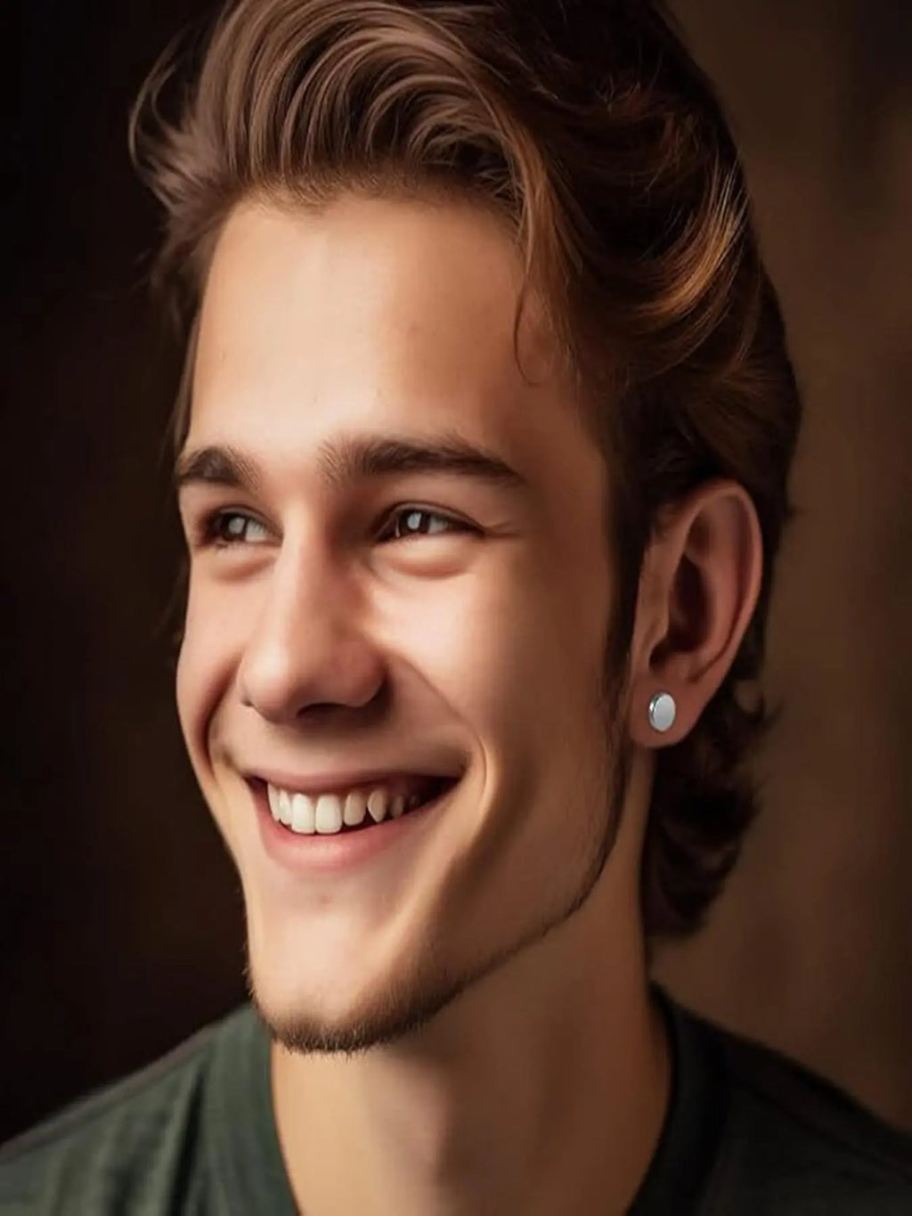 Men's Punk Style Cross and Hoop Earring Sets, Trendy Versatile Stud Earrings for Parties and Everyday Outfits, Exquisite Jewelry Gift for Birthdays, Earring Stacking Set, Ear Accessories, Earrings Studs, Casual Earrings Set
