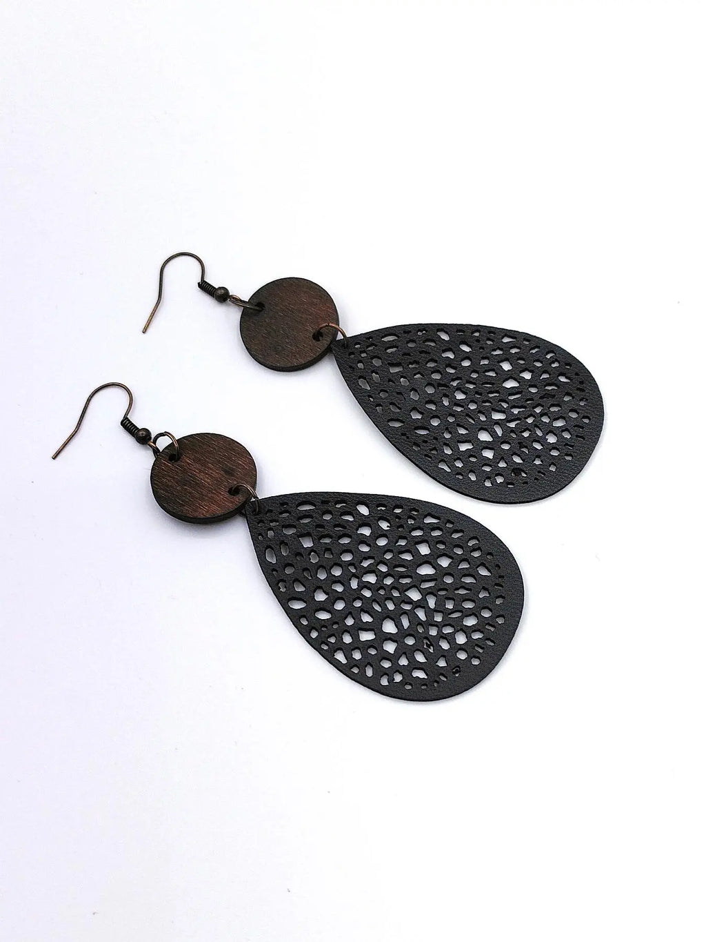 Women's Elegant Hollow out Water Drop Shape Dangle Earrings, 1 Pair Trendy Vintage Retro Dangle Earrings, Chic Gorgeous Bridesmaid Jewelry As Gift for Girlfriend