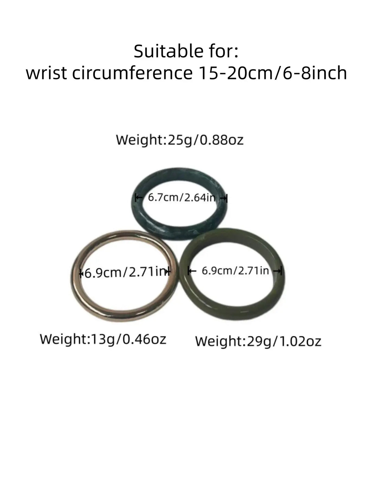 3-Piece Set Boho Geometric Resin Bracelets, Unisex Acrylic Alloy Stackable Bangle Bracelets Wristbands, Vintage Fashion Accessory for All Seasons, Bohemian Bracelet, Bracelet Sets