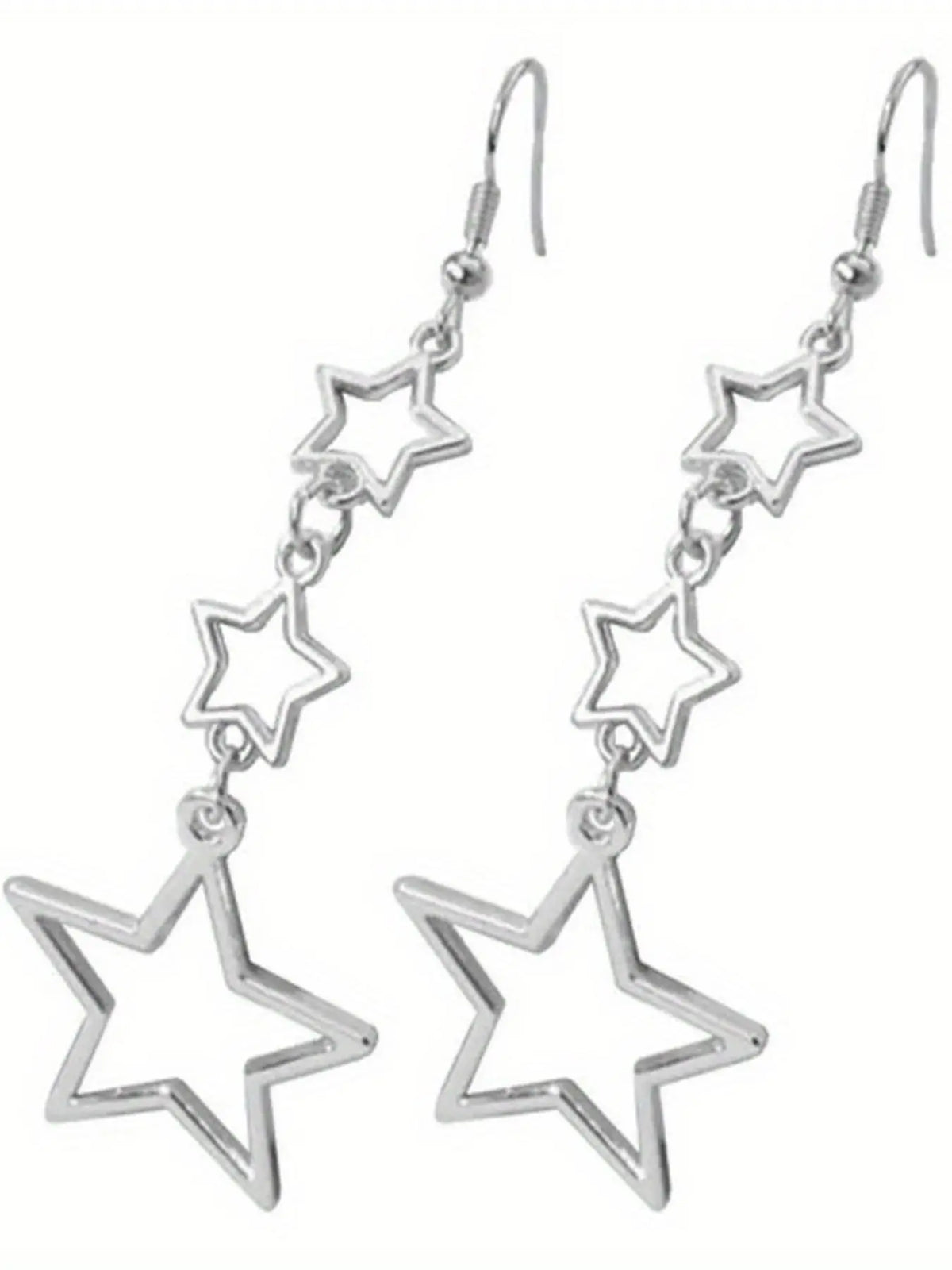 Vintage Star Design Earrings for Decorative, Fashionable Jewelry for Women & Girls, Trendy All-match & Exquisite Jewelry for Birthday Gift, Fashionable Jewelry Accessories, Chic Gorgeous Jewelry