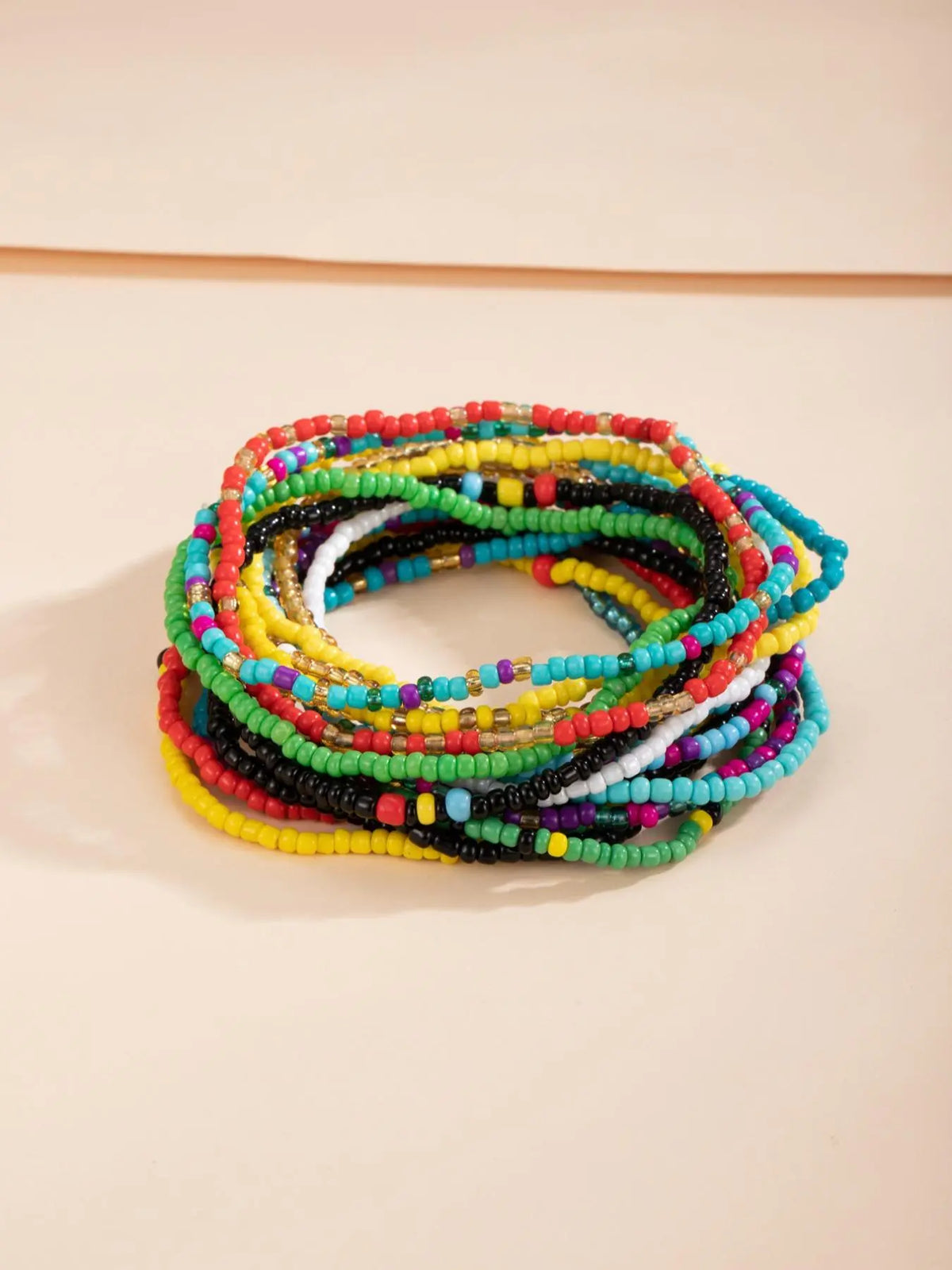 Random Color Beaded Anklets, Foot Jewelry, Trendy Fashionable Accessories, 5/10/15/24/36pcs/set Boho Style Bohemian Fashion Fashionable Anklets for Women & Girls, Trendy All-match Exquisite Y2k Body Jewelry As Birthday Gift