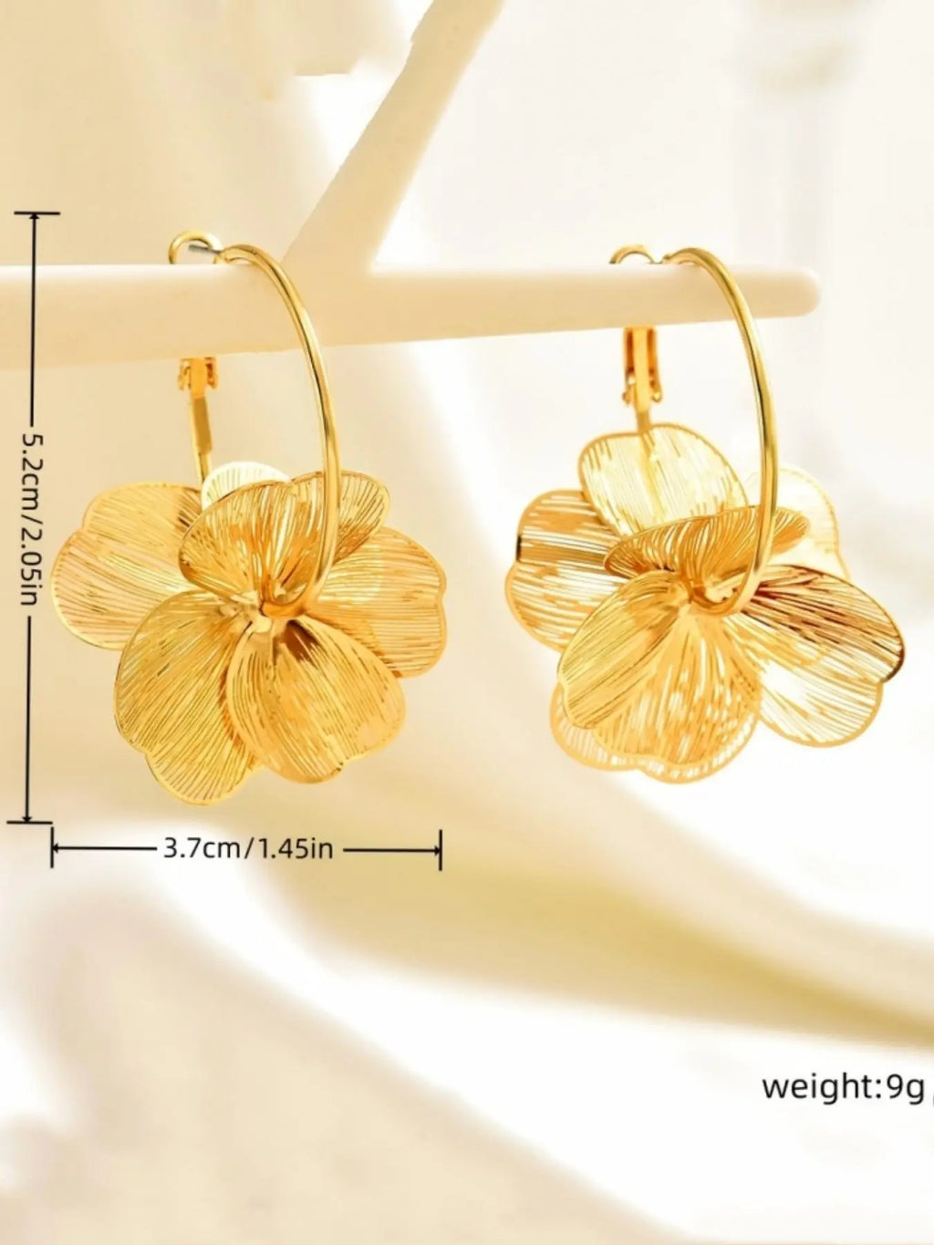 Hollow Out Flower Design Dangle Earrings, Lightweight Earrings, Fashionable Jewelry for Women, Trendy Versatile & Exquisite Jewelry, Ideal Birthday Gift, Dainty Fashion Jewelry, Fashionable Jewelry Accessories