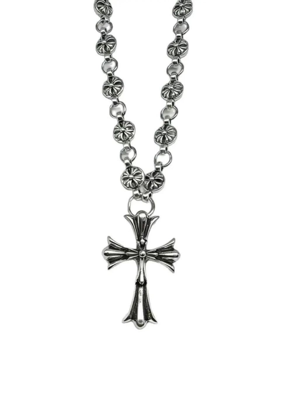 2-Piece Set Retro Unisex Gothic Layered Cross Necklace, Punk Sword Pendant, Ideal Gift for Men and Women, All-Season Accessory, Grunge Cross Necklace, Alloy Necklace, Cross Chain Design