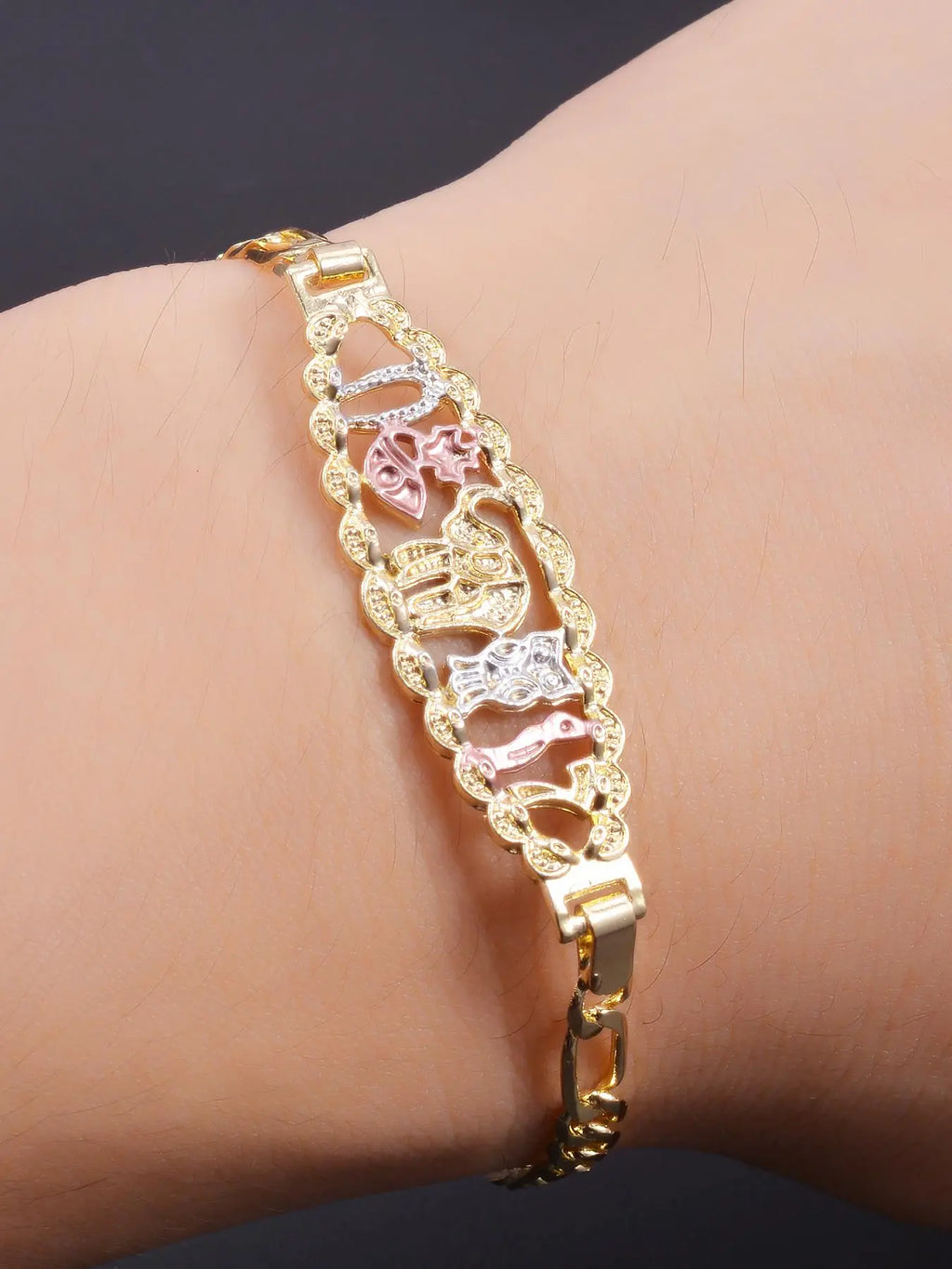 Fashion Creative Lucky Animal Design Braceletfor Men & Women, Bracelet Bangle, Fashion Jewelry for Party, Daily Decor, Trendy All-match & Exquisite Jewelry for Birthday Gift