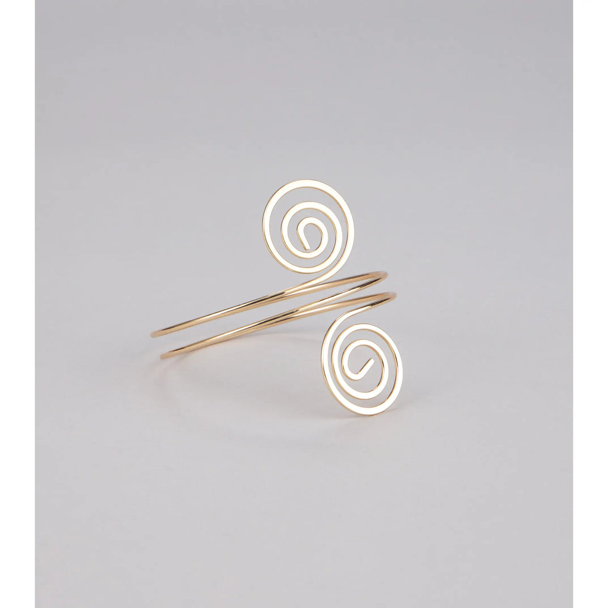 Wrapped Up Spiral Arm Cuff
