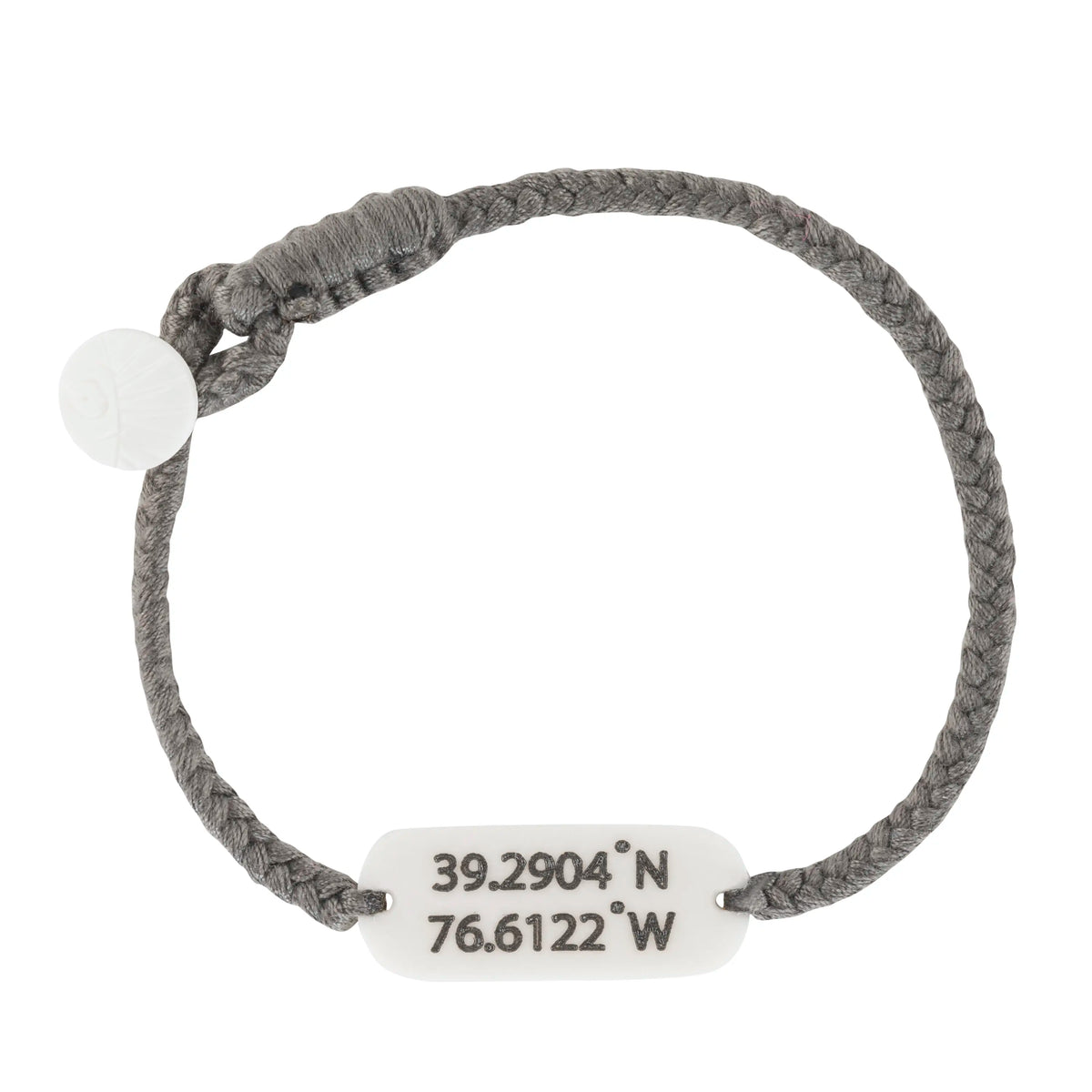 Wanderer Custom Coordinates Bracelet – Personalized Location Jewelry | Travel Sentimental Gift Handmade