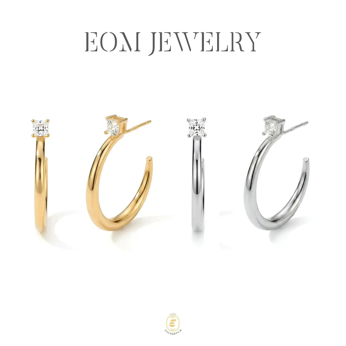 Chunky Hoop Earrings Native Big Earrings Trendy Large Open Hoops Bold Statement Minimalist Big Stud Hoops Lightweight Fashion Ear Jewelry Versatile Daily Outfit Accessories to Elevate Your Look