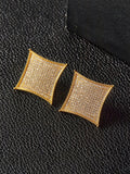 Iced Chics 23mm Large Star Stud Earrings, Earrings Studs, Unisex Hip Hop Style, Versatile Earrings, Comfortable Daily Wear, Party Accessories, All Seasons