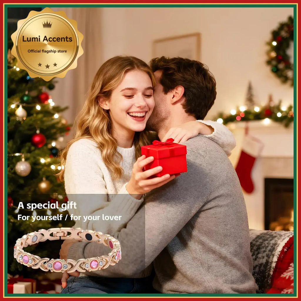 Women's Elegant Rhinestone Stretch Bangle, Adjustable Magnetic Band in Alloy Metal, Costume Jewelry Accessory for Womens Gifts, Jewelry For Women, Accessories For Women