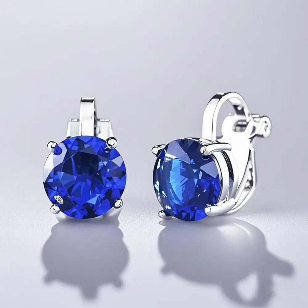 Unisex Clip-On Earrings with Free-Punch Artificial Zircon Studs, Hip Hop Fake Piercing Jewelry for Earrings Stack, Christmas Gift, Gold Nugget Earrings