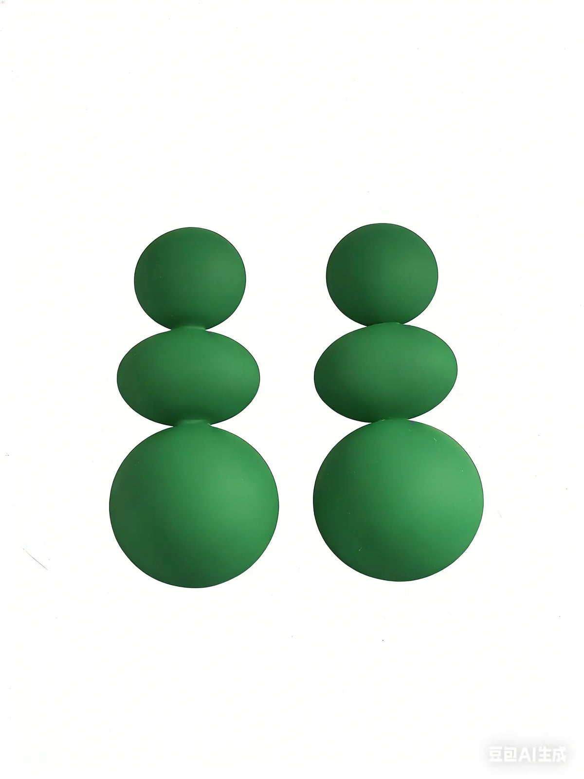 Fashion Classic Geometric Shape Colorful Painted Alloy Thick Studs Earrings for Women, Daily Wear, Trendy Fashionable Accessories, Chic Gorgeous Jewelry, Stylish and Durable Jewelry Accessory, Good Earrings