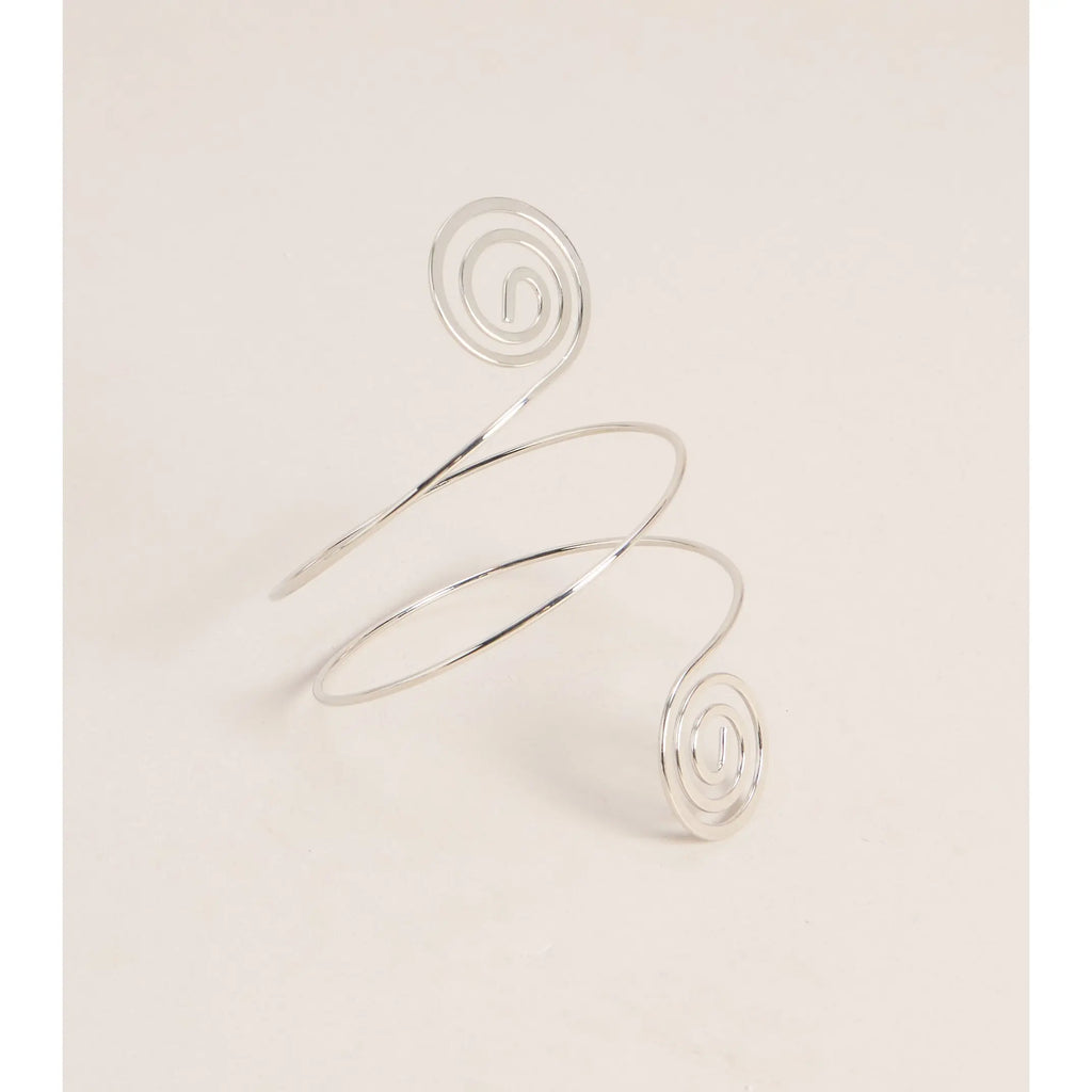 Wrapped Up Spiral Arm Cuff