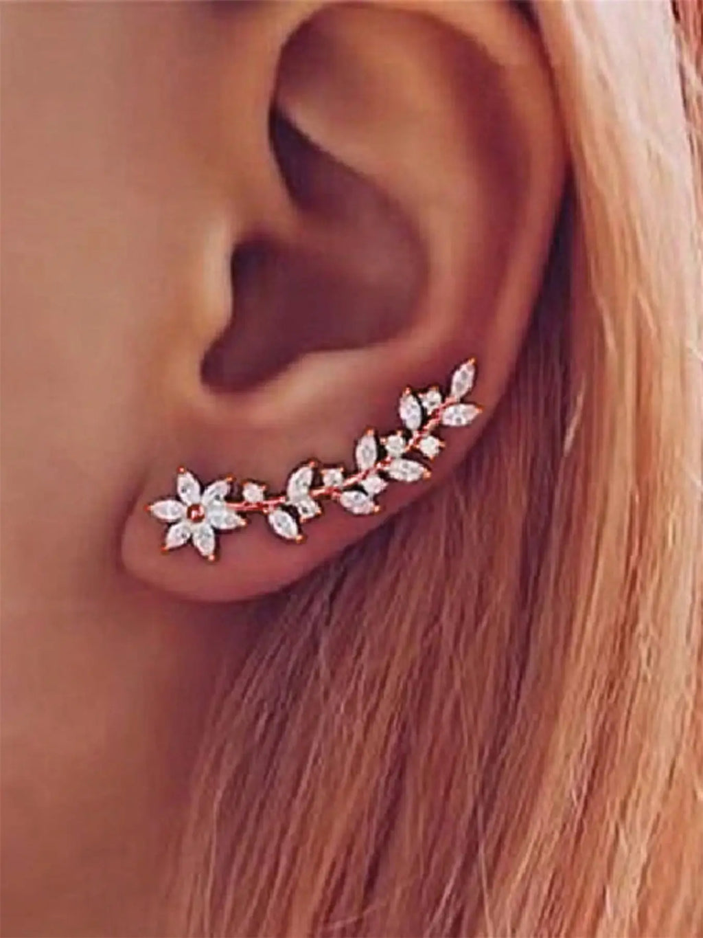 1 Pair Charm Cubic Zirconia Stud Earrings For Women Cute Earrings For Party Engagement Anniversary Jewelry Valentine's Day Gift Good Earrings