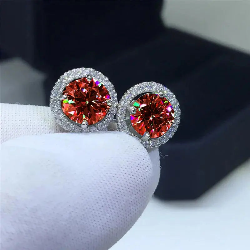 Minimalism Designed Birthstone Earrings Fashionable Classic Earringshook earrings Statement earrings clip Hoop earrings Valentine's Day Gift Girl Daily Casual Accessories Women's Men jewelry