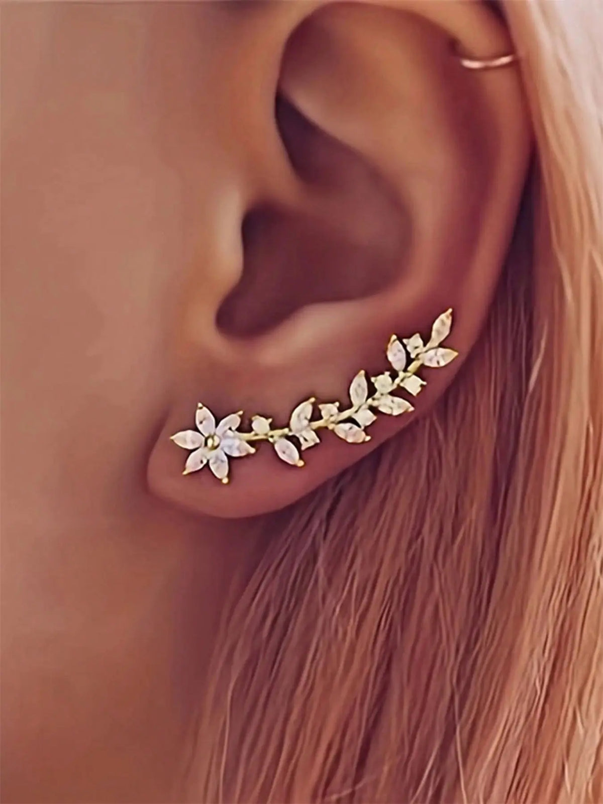 1 Pair Charm Cubic Zirconia Stud Earrings For Women Cute Earrings For Party Engagement Anniversary Jewelry Valentine's Day Gift Good Earrings